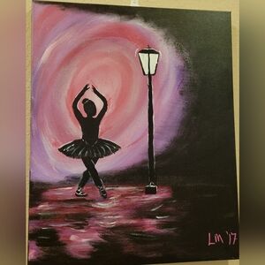 Hand Painted Ballerina